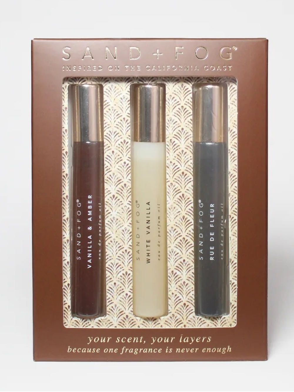 SAND+FOG Exploratory Perfume Oil Rollerball Set - Vanilla Reverie